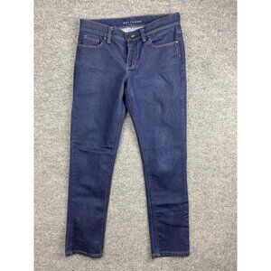 Mott & Bow Jeans Womens 26x30 Blue Boyfriend Slim Stretch Denim Mid Rise Pants‎